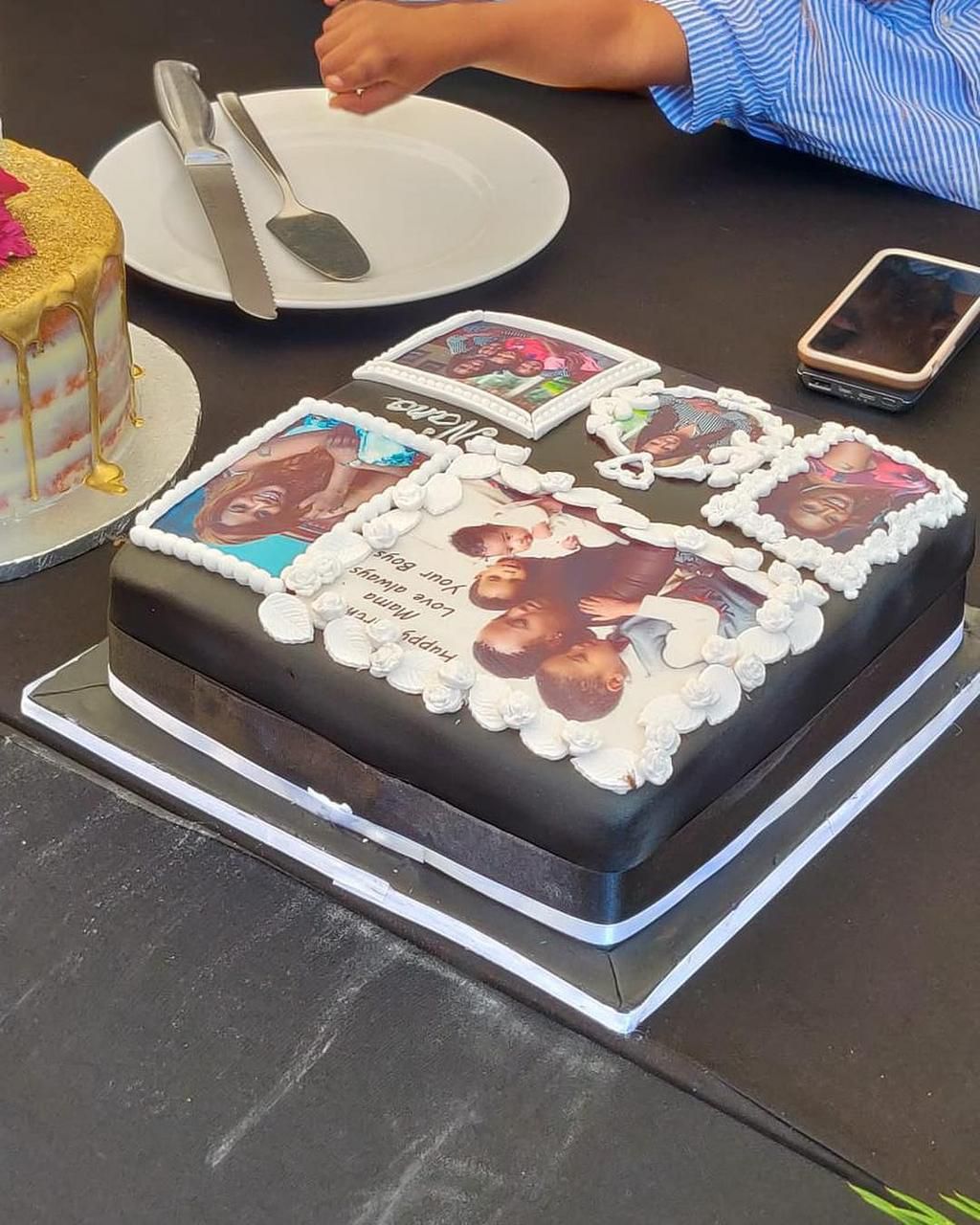 Cake from her sons (Instagram)