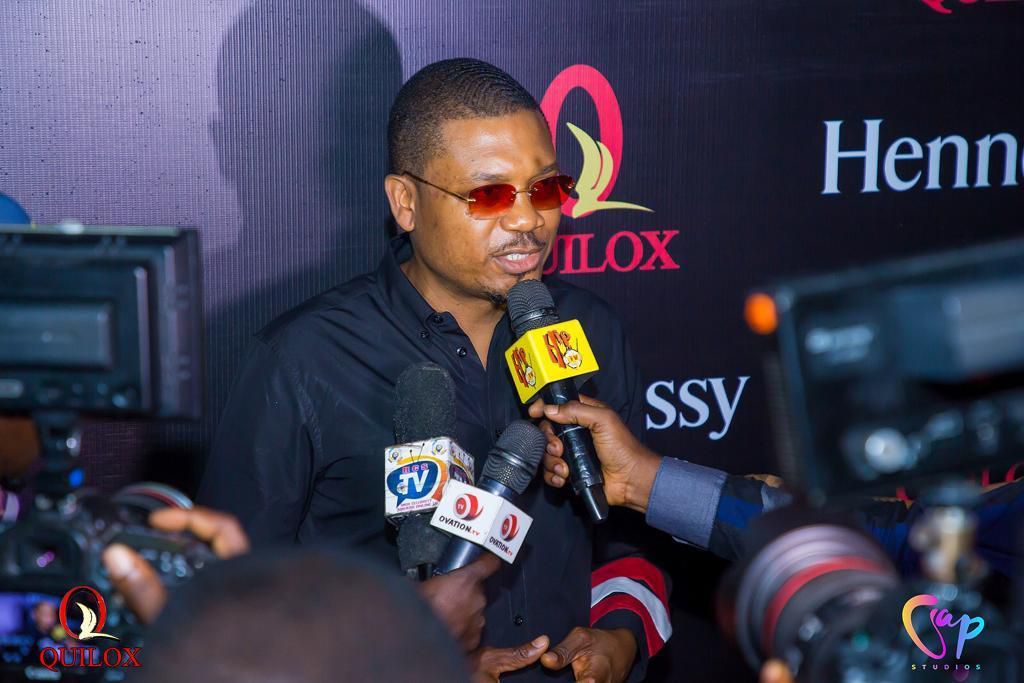 The king of night life's victory party