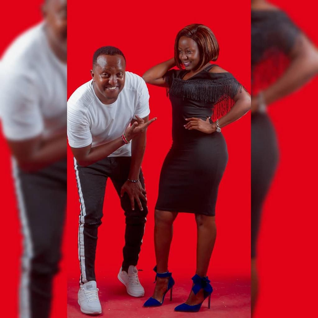 Willy M Tuva with Selly Kadot Amutabi