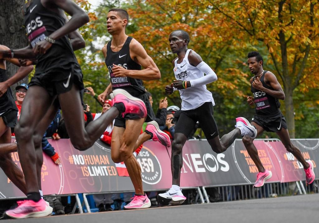 No limits for Eliud Kipchoge as he takes Vienna by storm at the Ineos 159 Challenge
