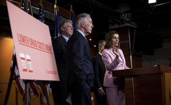 Pelosi Details Drug-Price Plan, Adding to a Stalled Debate