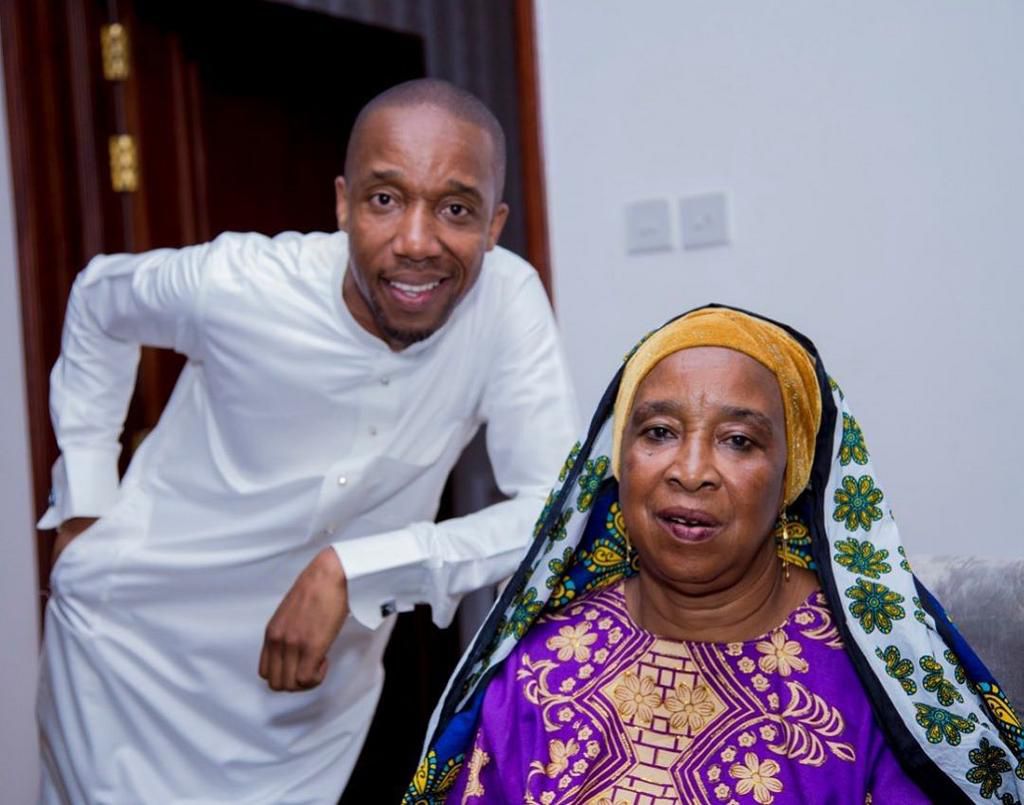 Rashid Abdalla with his Mother. Take heart and be strong - Rashid Abdalla’s prayer for his ailing mother