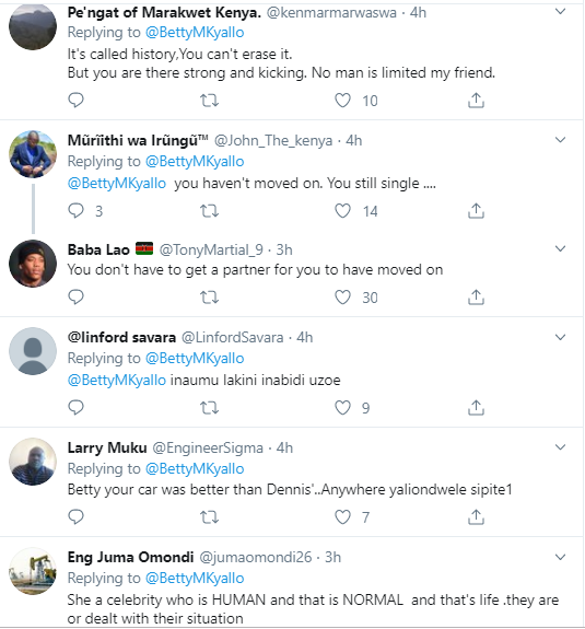 Betty Kyallo’s reaction after fan shared TBT photo of wedding with Okari