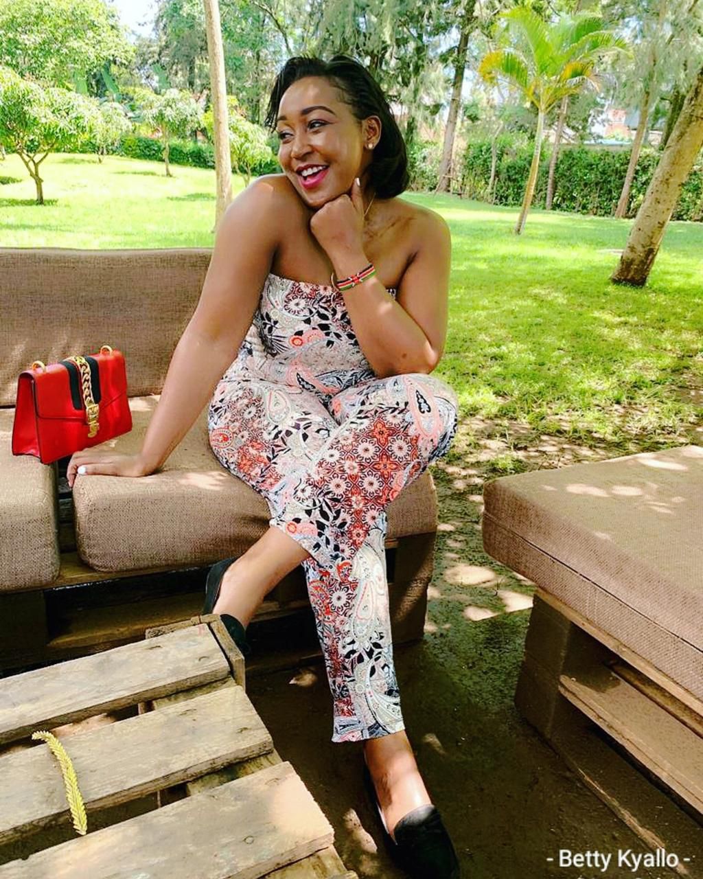Betty Kyallo’s reaction after fan shared TBT photo of wedding with Okari