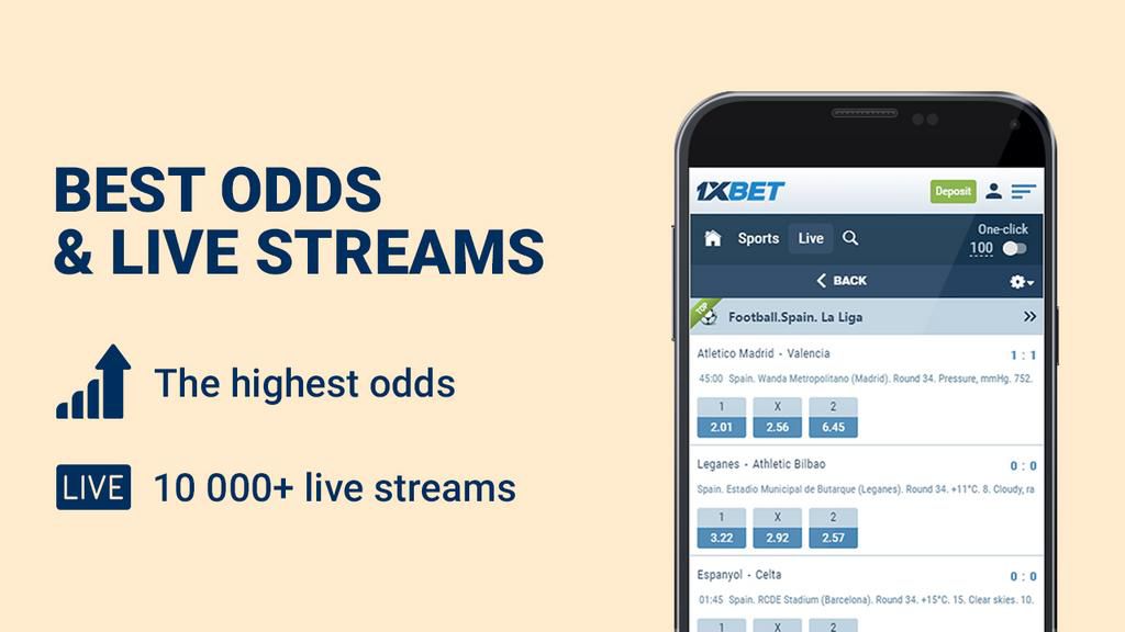 BEST ODDS LIVE STREAMS 1280х720