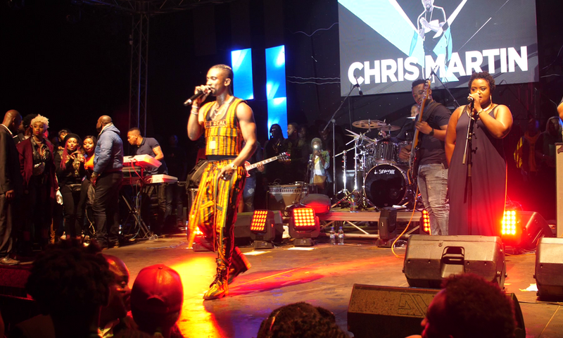 Jamaican stars Chris Martin, D Major and Future Fambo light up Nairobi in a fun filled Concert