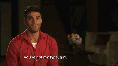 Not my type gif (Giphy)