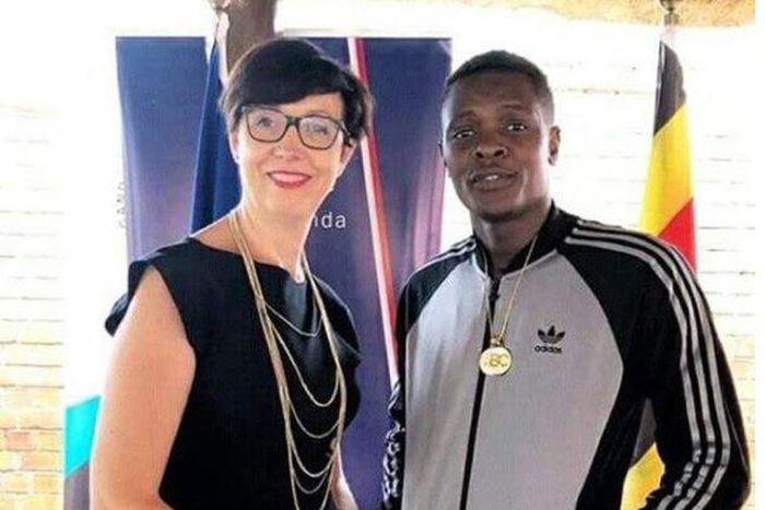 Musician Jose Chameleon who is in a deal with French Embassy with an official at the Embassy