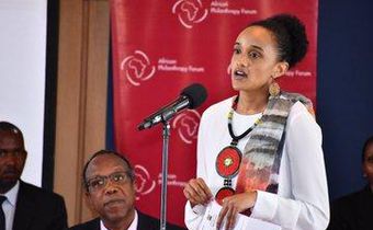 Ms Ngina Kenyatta, Director of the Kenyatta Trust