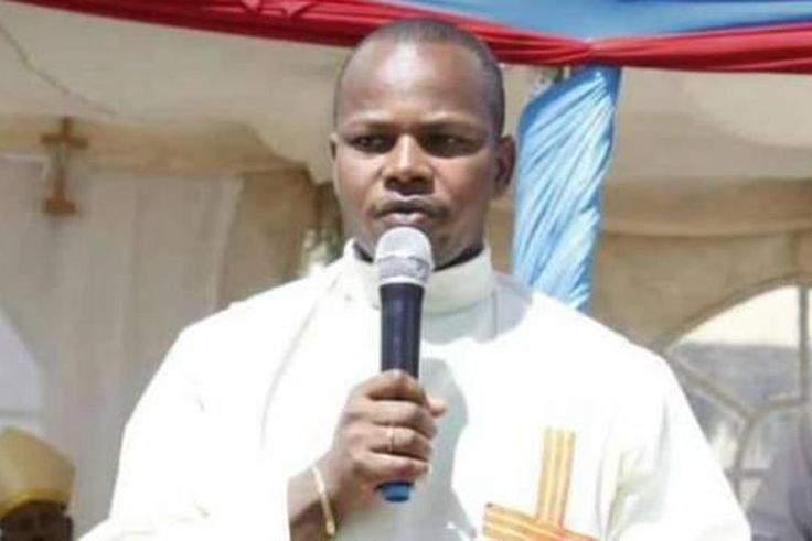 Slain Catholic priest Eutychus Murangiri.