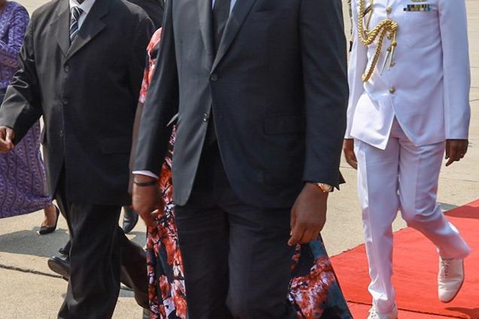 Uhuru joins world leaders for Mugabe’s funeral in Harare [Photos]