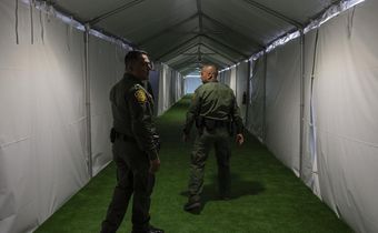 Tent Camps Set Up to Address Influx of Migrants
