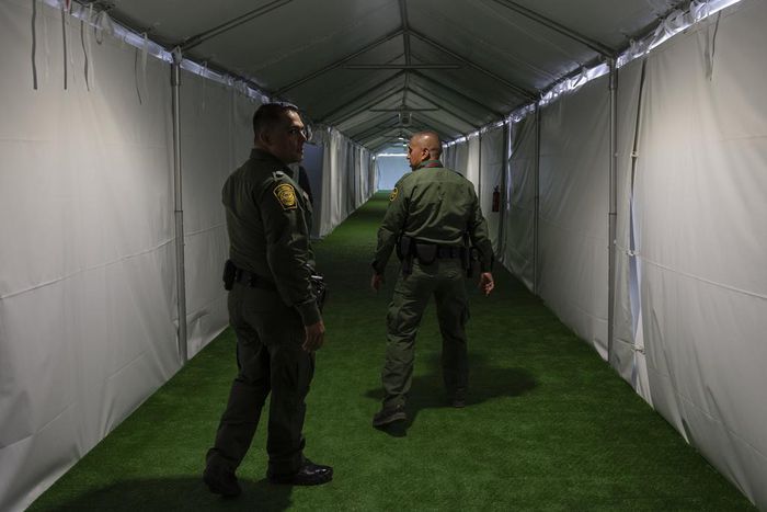 Tent Camps Set Up to Address Influx of Migrants