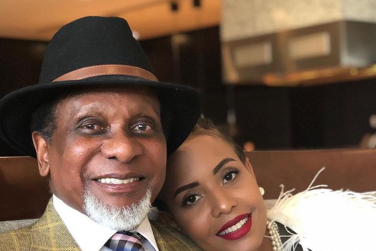 Reginald Mengi with his Wife Jacqueline Mengi