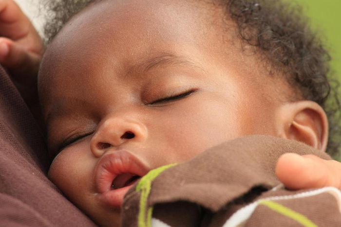 Sleeping baby(Regular Black Radio)