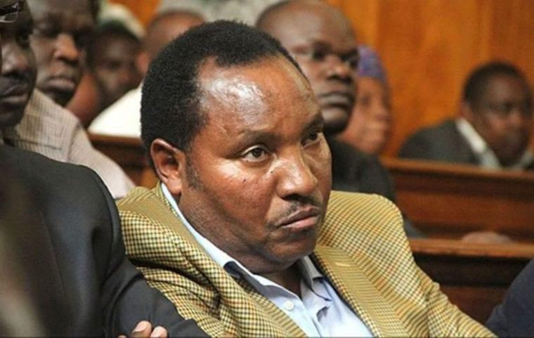 File image of Ferdinand Waititu in court