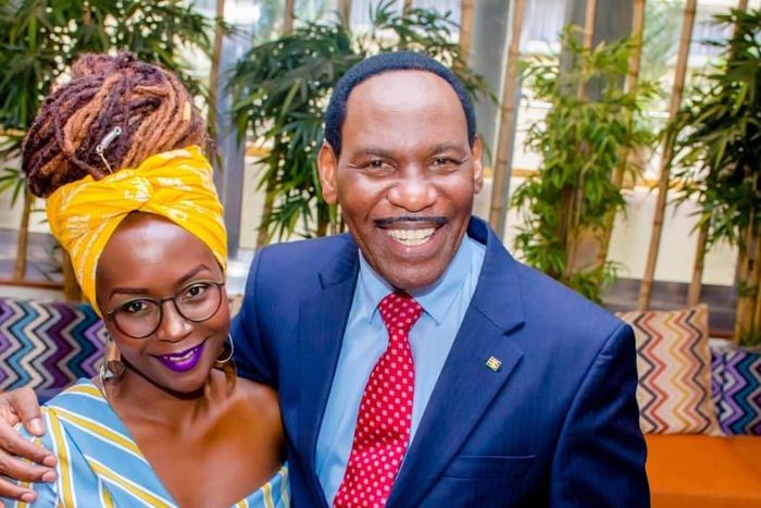 Ann Kansiime with her Boyfriend