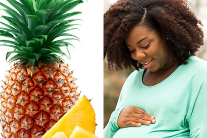 Pineapples during pregnancy