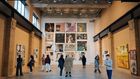 'Jean-Michel Basquiat' at the Brant shows his bifurcated life