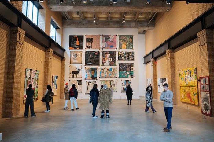 'Jean-Michel Basquiat' at the Brant shows his bifurcated life