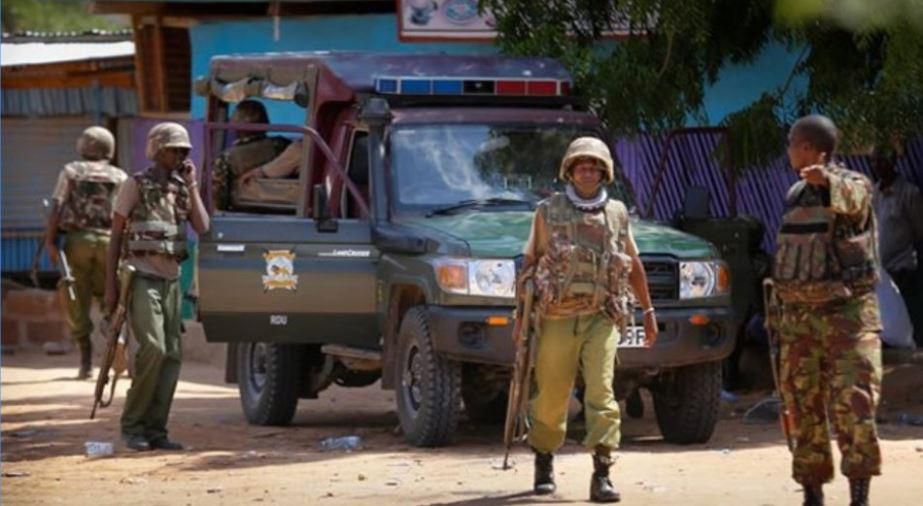 File image of police officers on duty