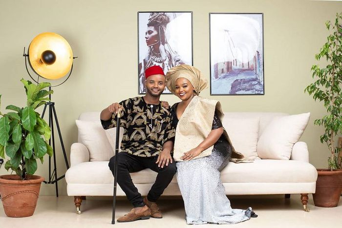 Kabi and Milly WaJesus reveal their son's face for the first time