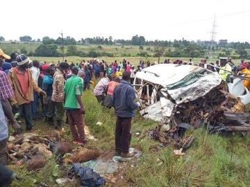 Fatal accident at Kipsombe bridge