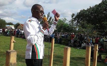 Former Kasipul Kabondo MP, Silvance Osele