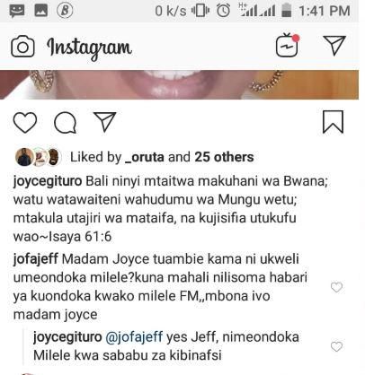 Milele FM boss quits months after being poached from rival station