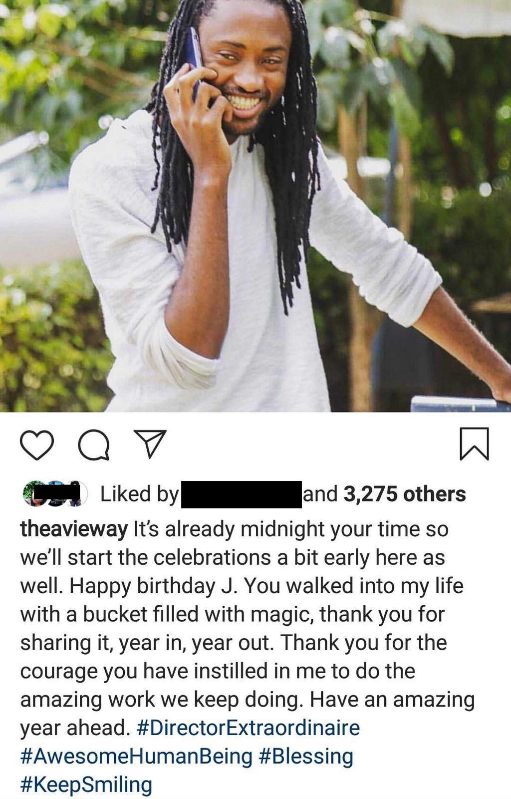 Avril excites fans with sweet message to J Blessing (Courtesy)