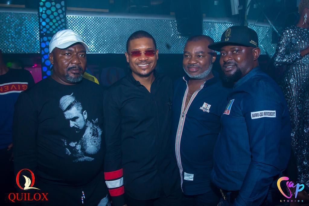 The king of night life's victory party