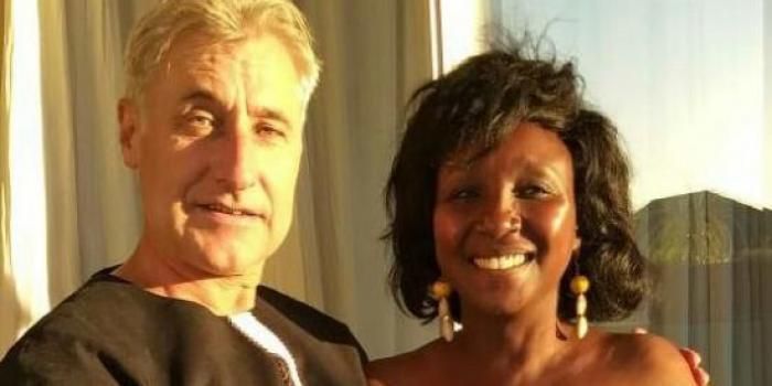 Pictures of Gladys Boss Shollei with alleged lover that went viral on Friday