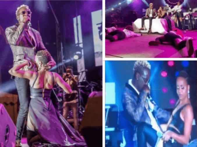 Willy Paul and Nandy .Video of Willy Paul and Nandy raunchy dance causes a stir