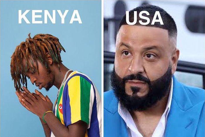 Beat King Magix Enga shares private chat with DJ Khaled (Screenshot)