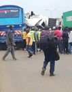 Kenya mpya collides with a lorry