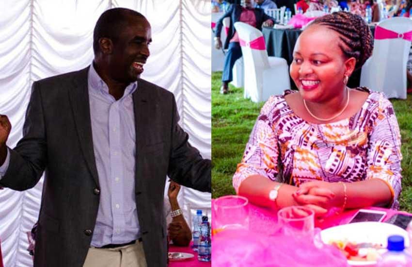 Lawyer Kamotho Waiganjo and Governor Waiguru during their ruracio (Courtesy)