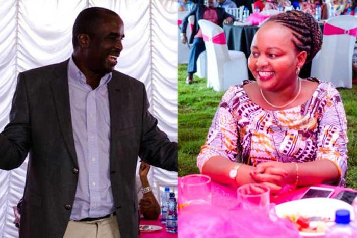 Lawyer Kamotho Waiganjo and Governor Waiguru during their ruracio (Courtesy)