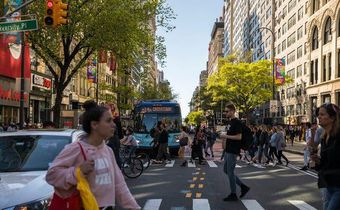 New York had a plan to speed up buses A judge just blocked it