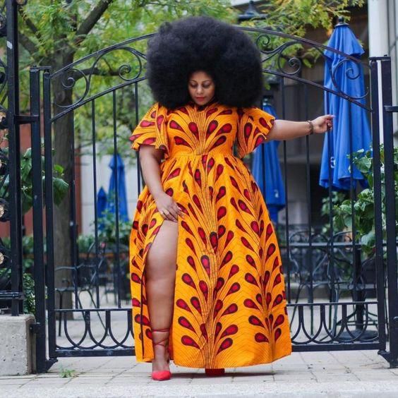 Ankara styles for plus size women (pinterest)