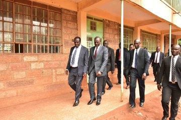 DP William Ruto visiting Kakamega Primary School