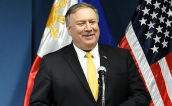 US Secretary of State Mike Pompeo says he will remain on the job until he learns otherwise from President Donald Trump's Twitter account