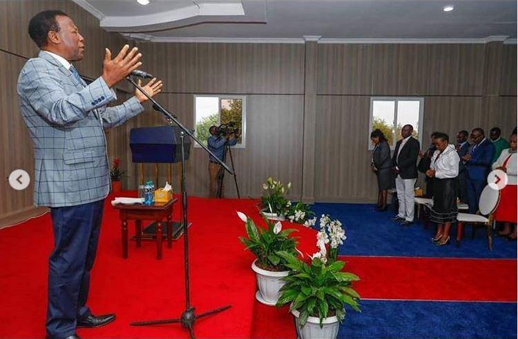 DP Ruto and wife Rachel open new Church at their official residence [Photos]