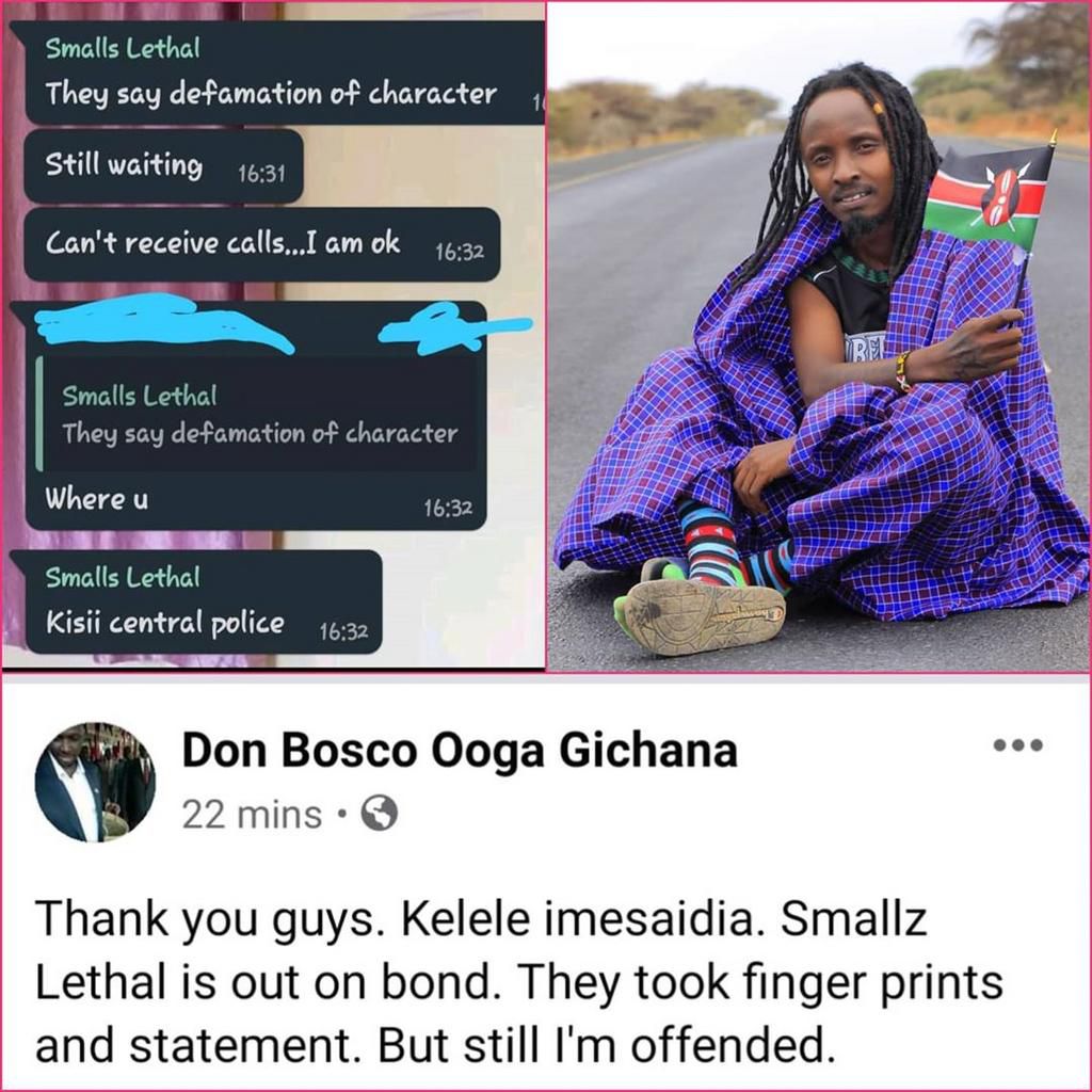 I got arrested - Rapper Smallz Lethal claims after criticizing Kisii Governor in new song