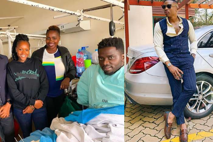 Otile Brown buys new Motorbike for the rider he was involved in an accident with near Yaya Centre