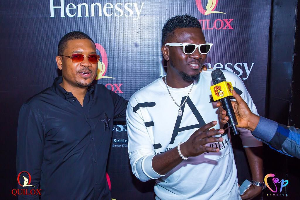 The king of night life's victory party