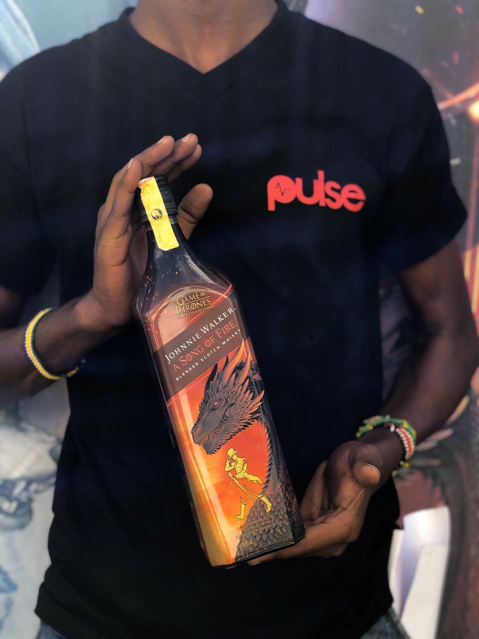 Johnnie Walker storms Pulse Live office with A Song of Ice and Fire treat