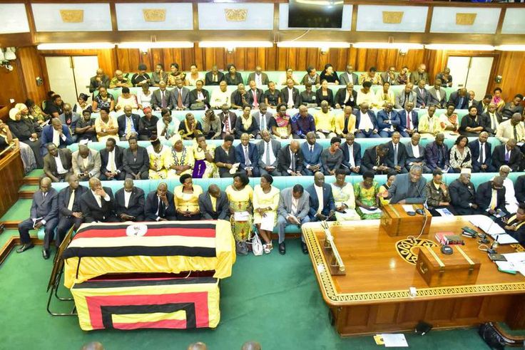 Abiriga lying in state at parliament
