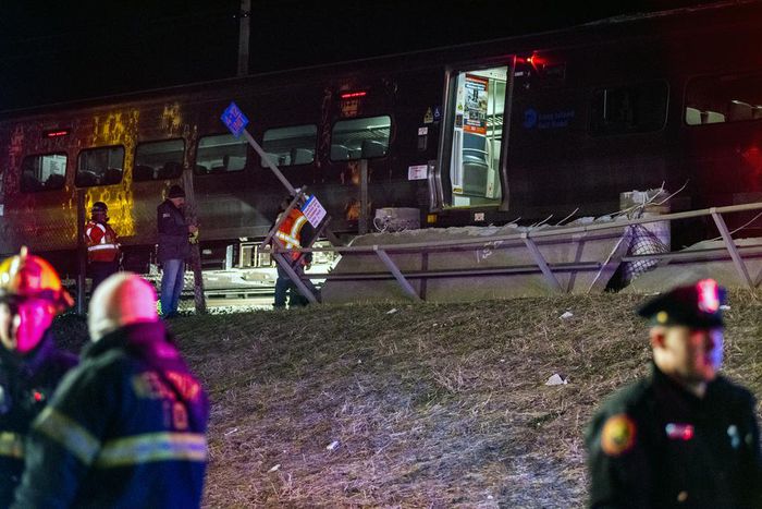 LIRR Collision: 3 Killed as 2 Trains Crash Into Car in Westbury