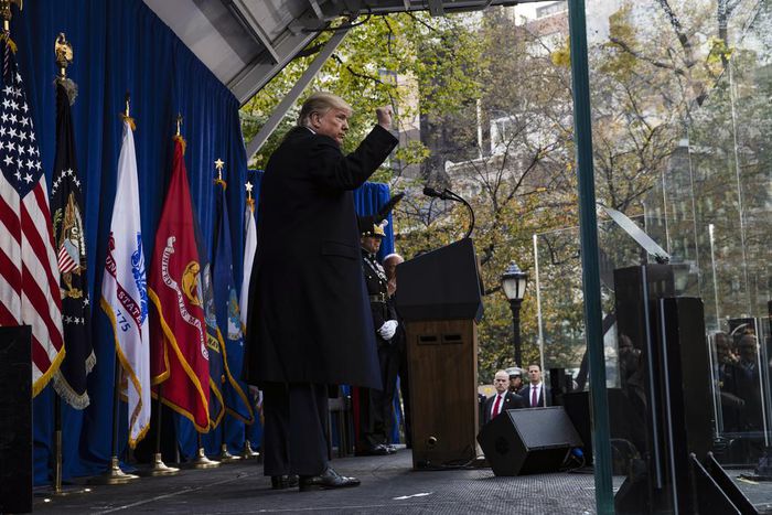 Veterans Day: Trump Returns to New York for Parade, to Cheers and Boos