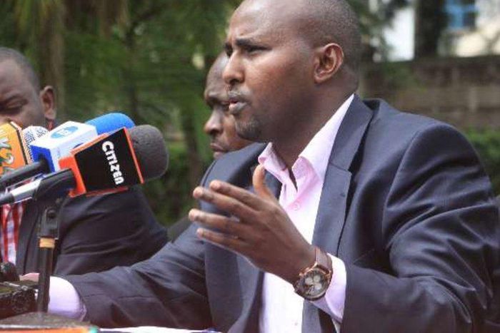 ODM Party Director of Elections Junet Mohamed